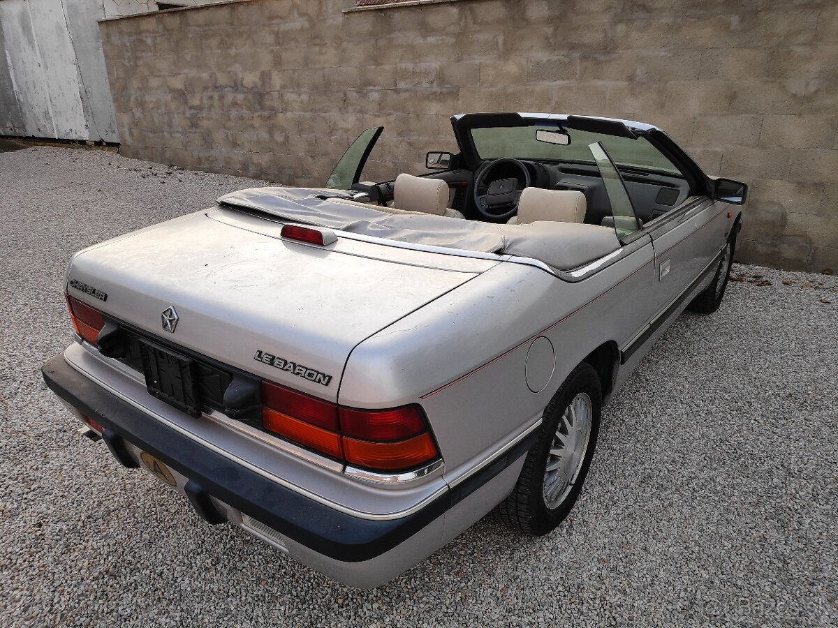 Chrysler Le Baron Cabrio 3,0 V6 AUTOMAT R.V.1990