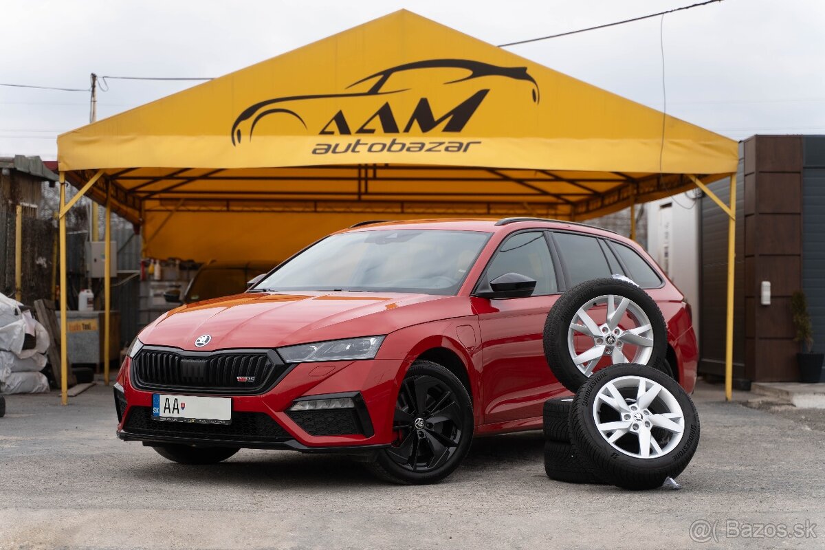 Škoda Octavia 4 -2022-Combi RS TSI 180KW PHEV - NEBÚRANÉ-