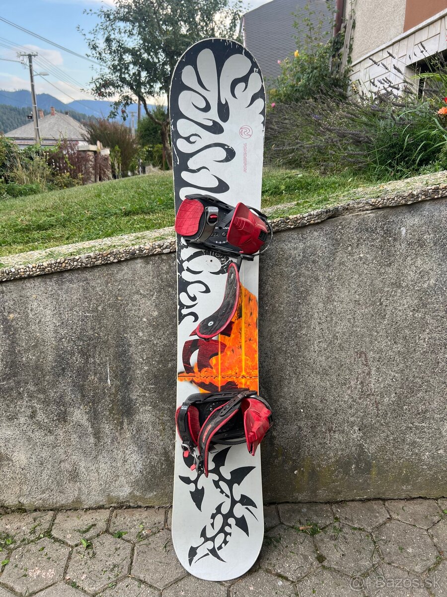 Predám snowboard Rossignol s viazaním Head