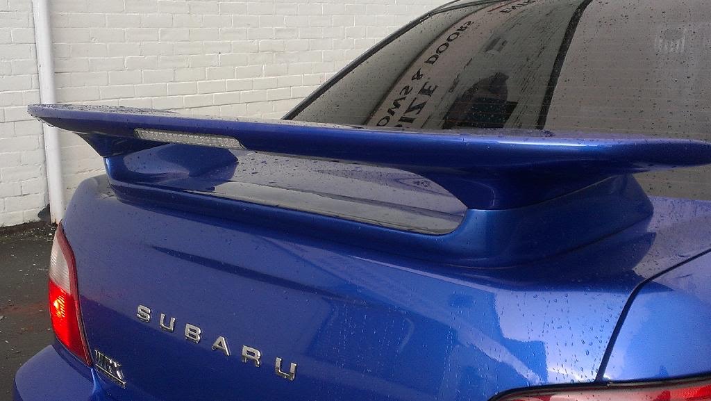 Subaru Wrx spoiler