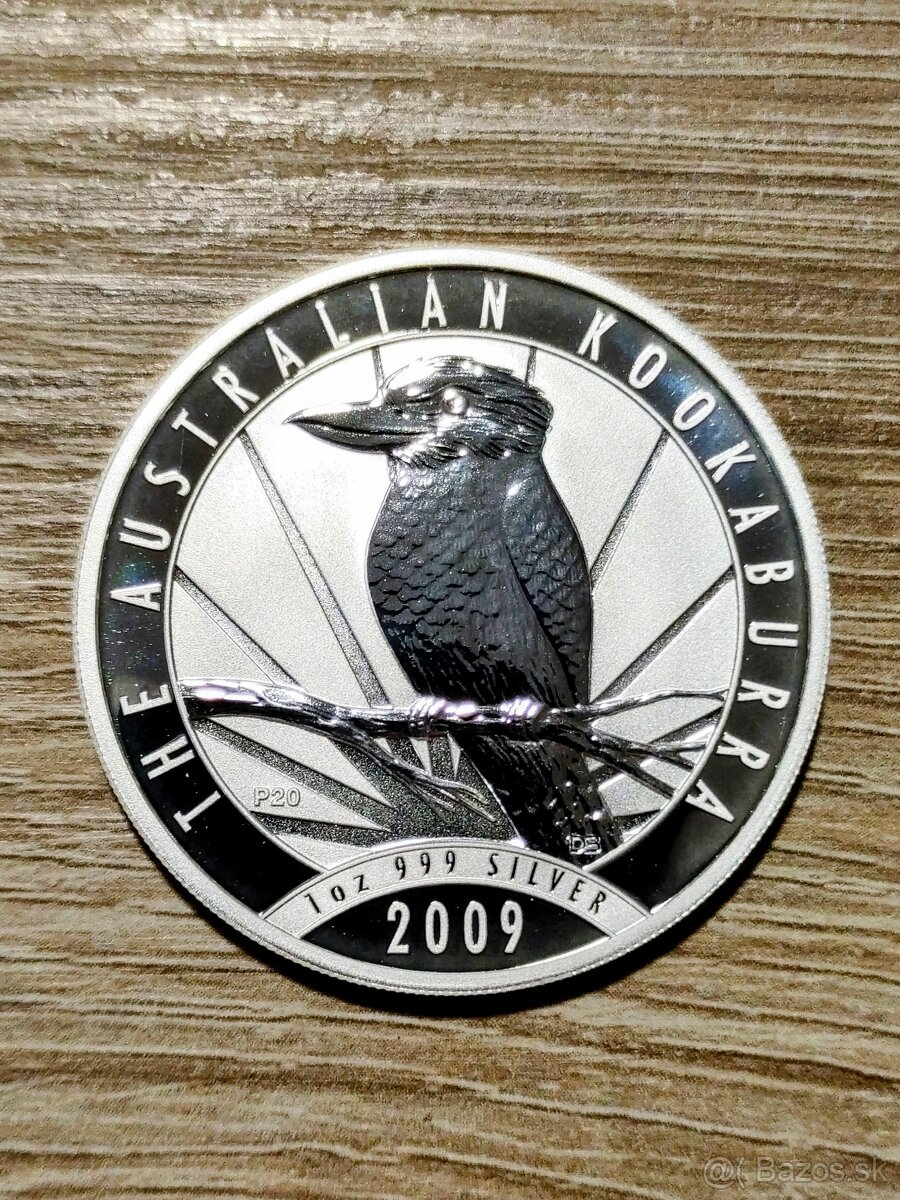 Kookaburra 2009 1oz 999/1000