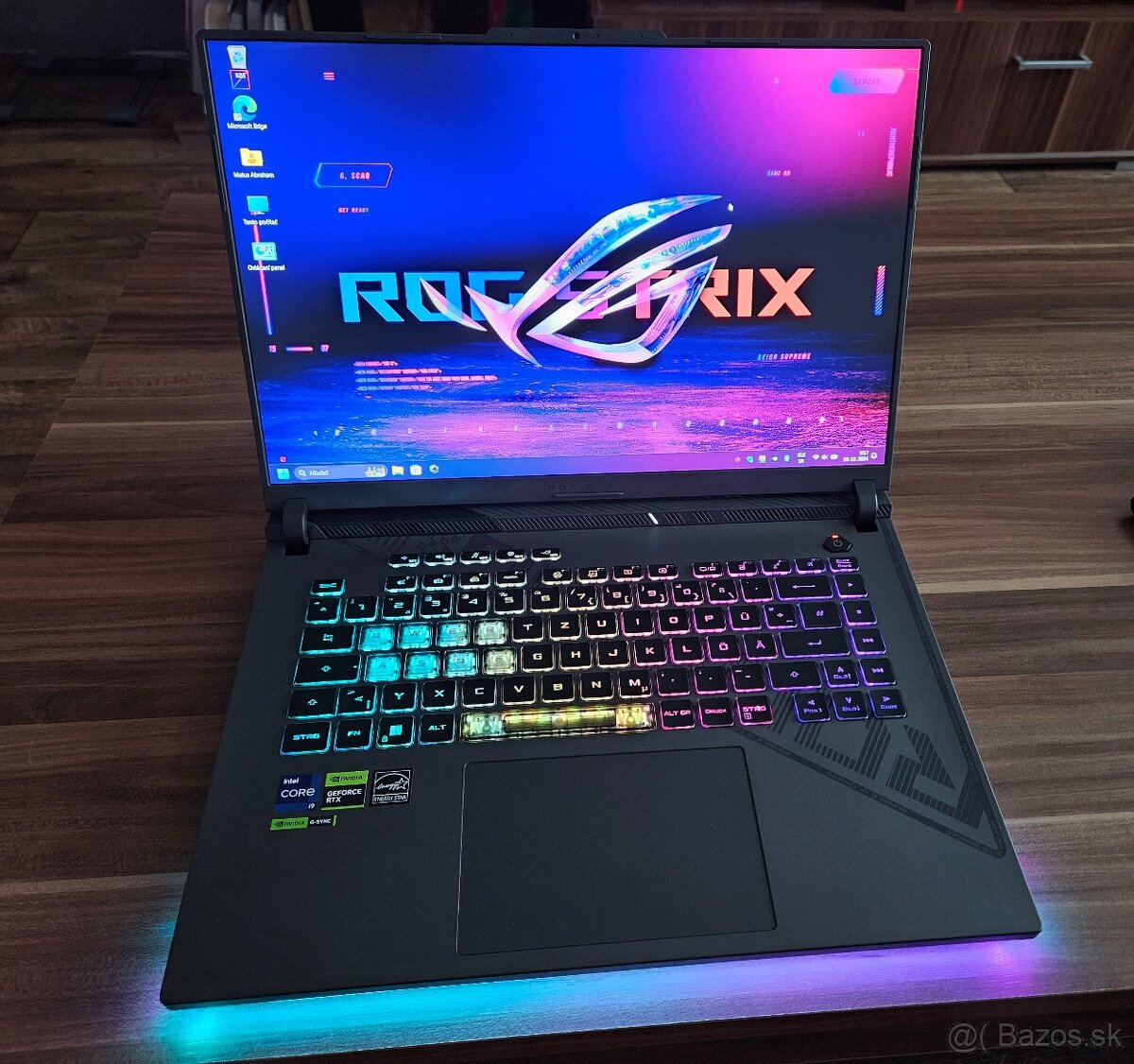 Asus/i9 13980HX,32GB DDR5, 1TB SSD, RTX 4070 8GB 140W