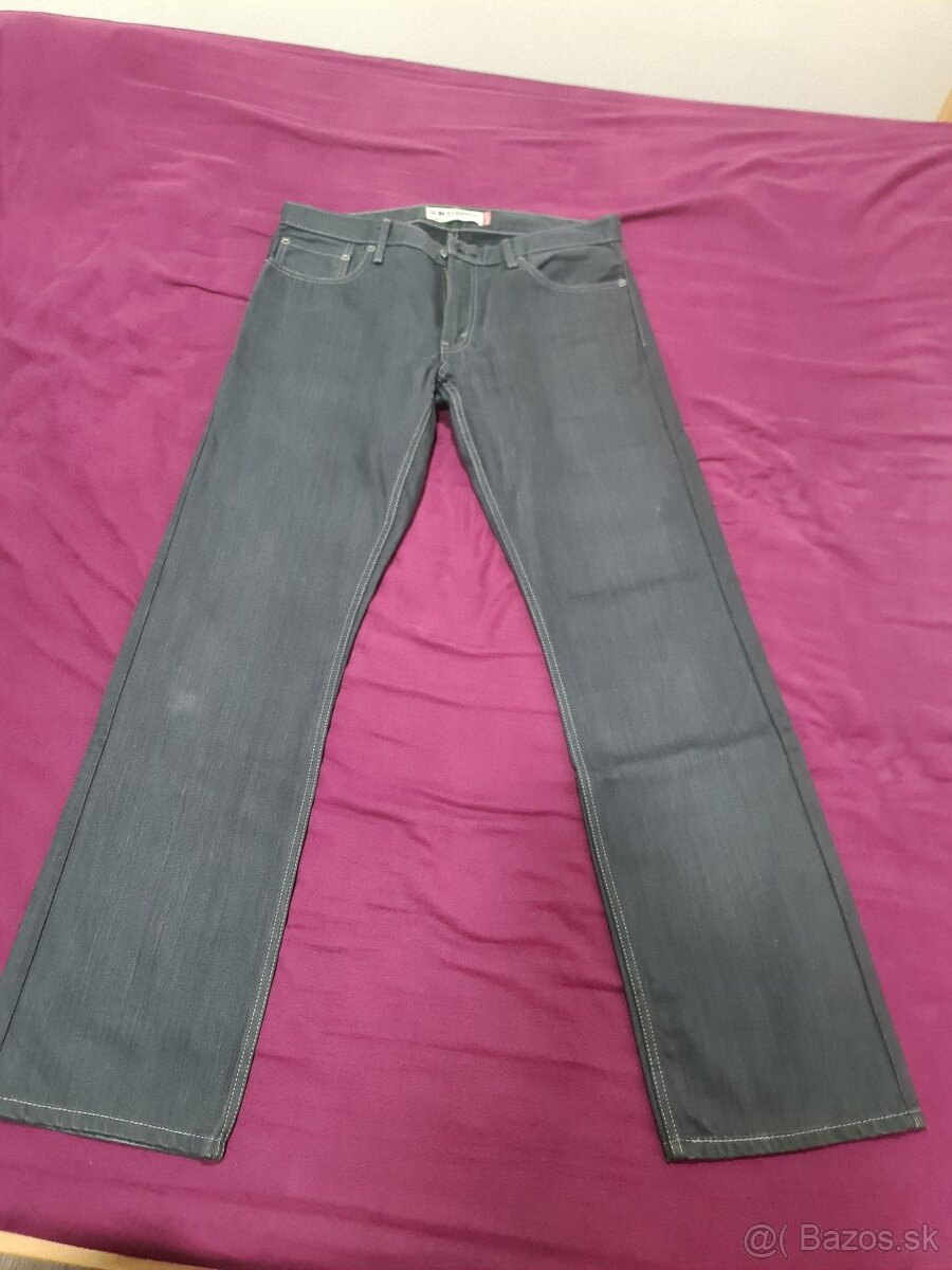 Levis panske rifle nohavice džinsy velkost xl - 36-34