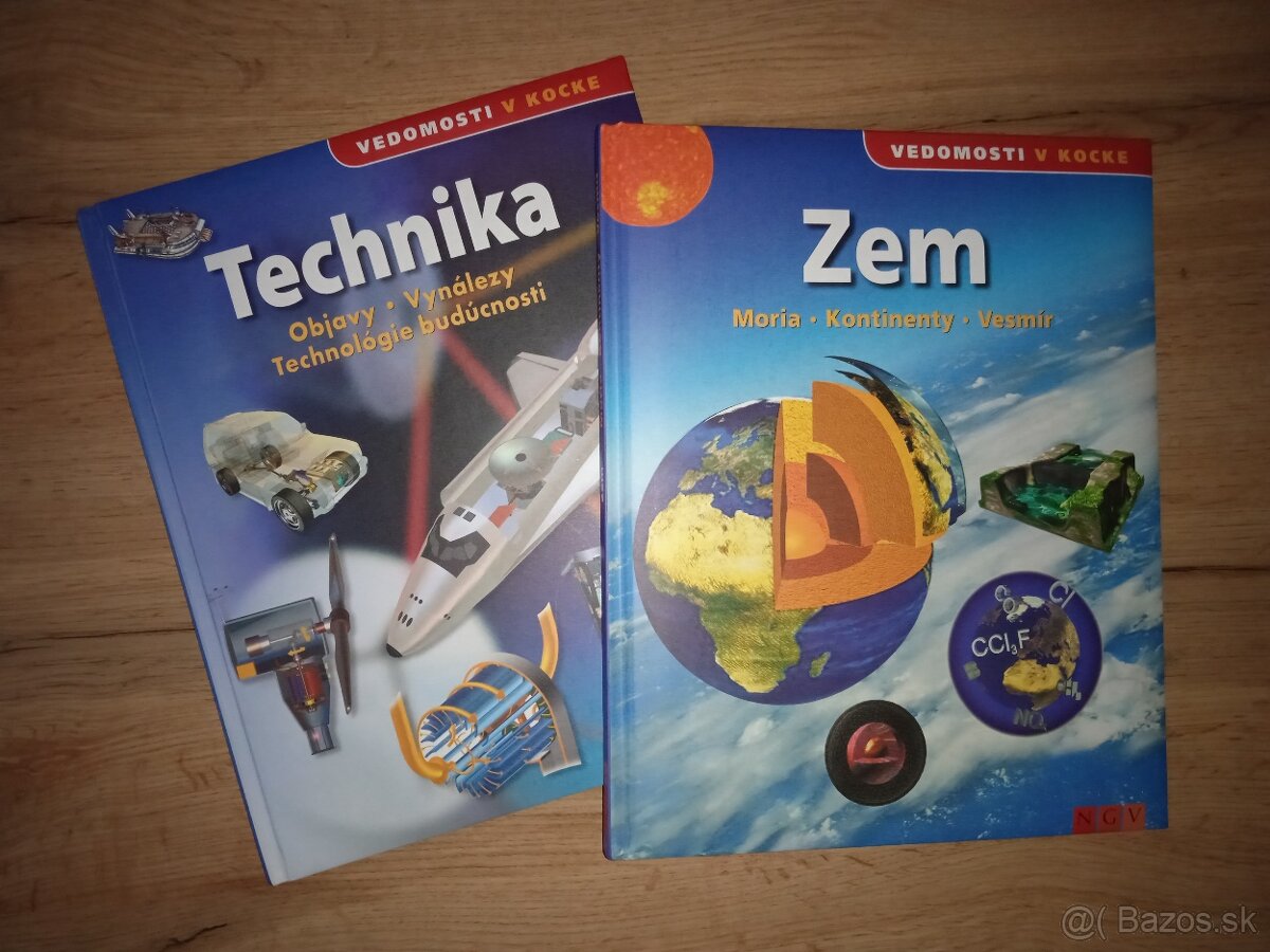 Zaujímavé a náučné knihy Zem a Technika