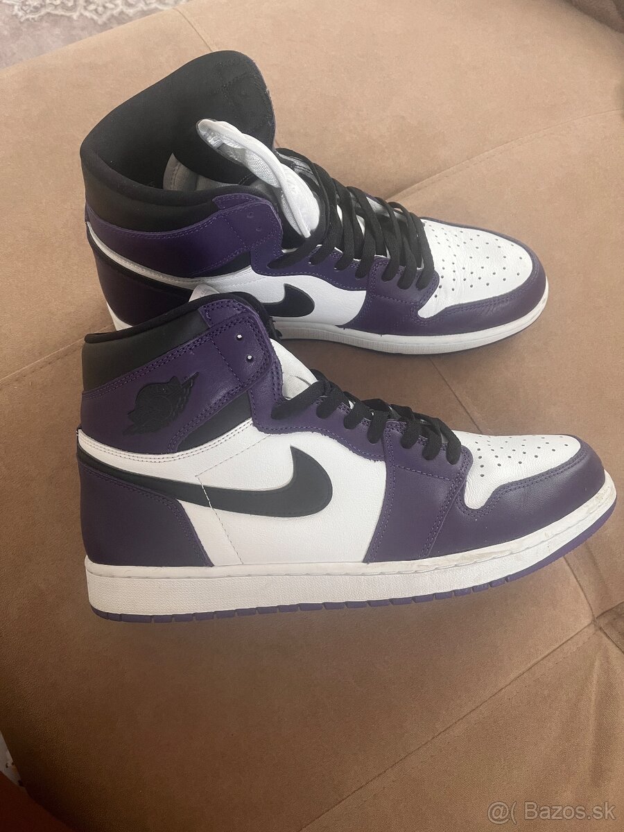 Jordan 1 High Court purple vel.47,5