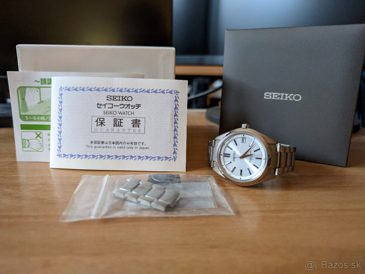 Seiko Brightz SAGZ079, titánové, made in Japan, solárne