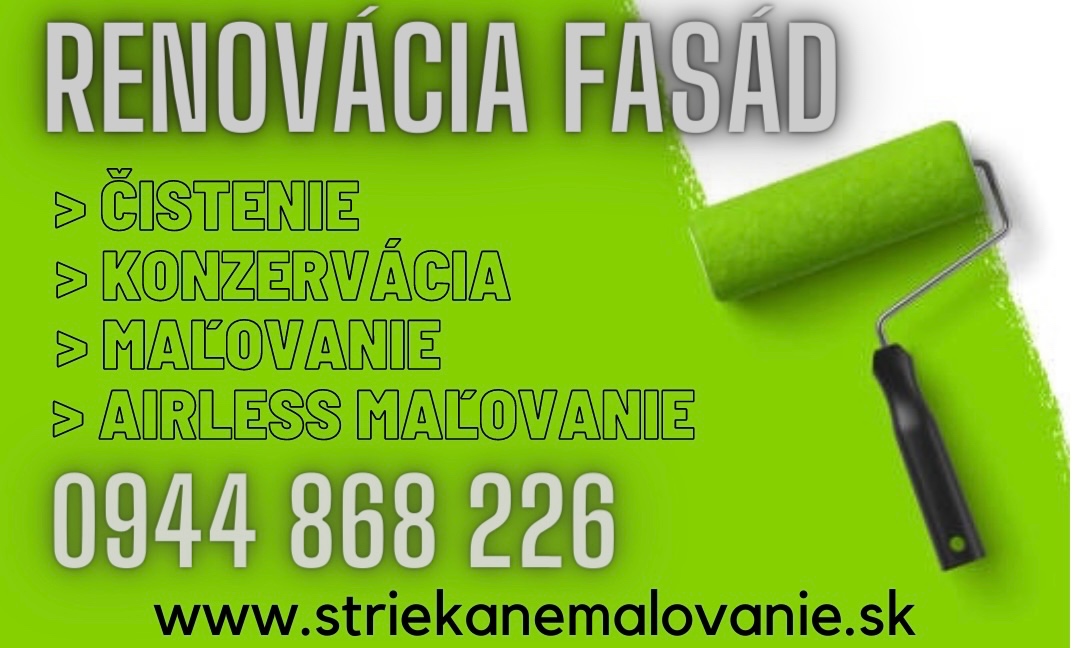 RENOVÁCIE FASÁD