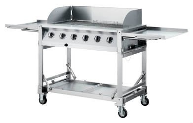 Gril plynový BBQ 6 horákov Metro Professional 1 ks