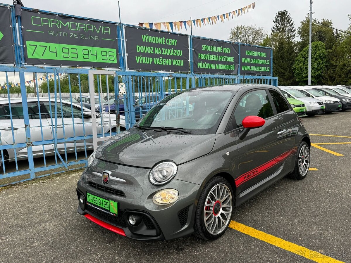 ► FIAT ABARTH 595 1,4 TURBO - TOP KM, TOP STAV ◄