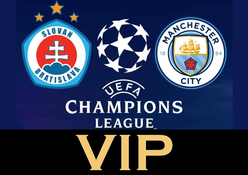 VIP vstupenky - Slovan Bratislava - Man.City - REZERVOVANÉ