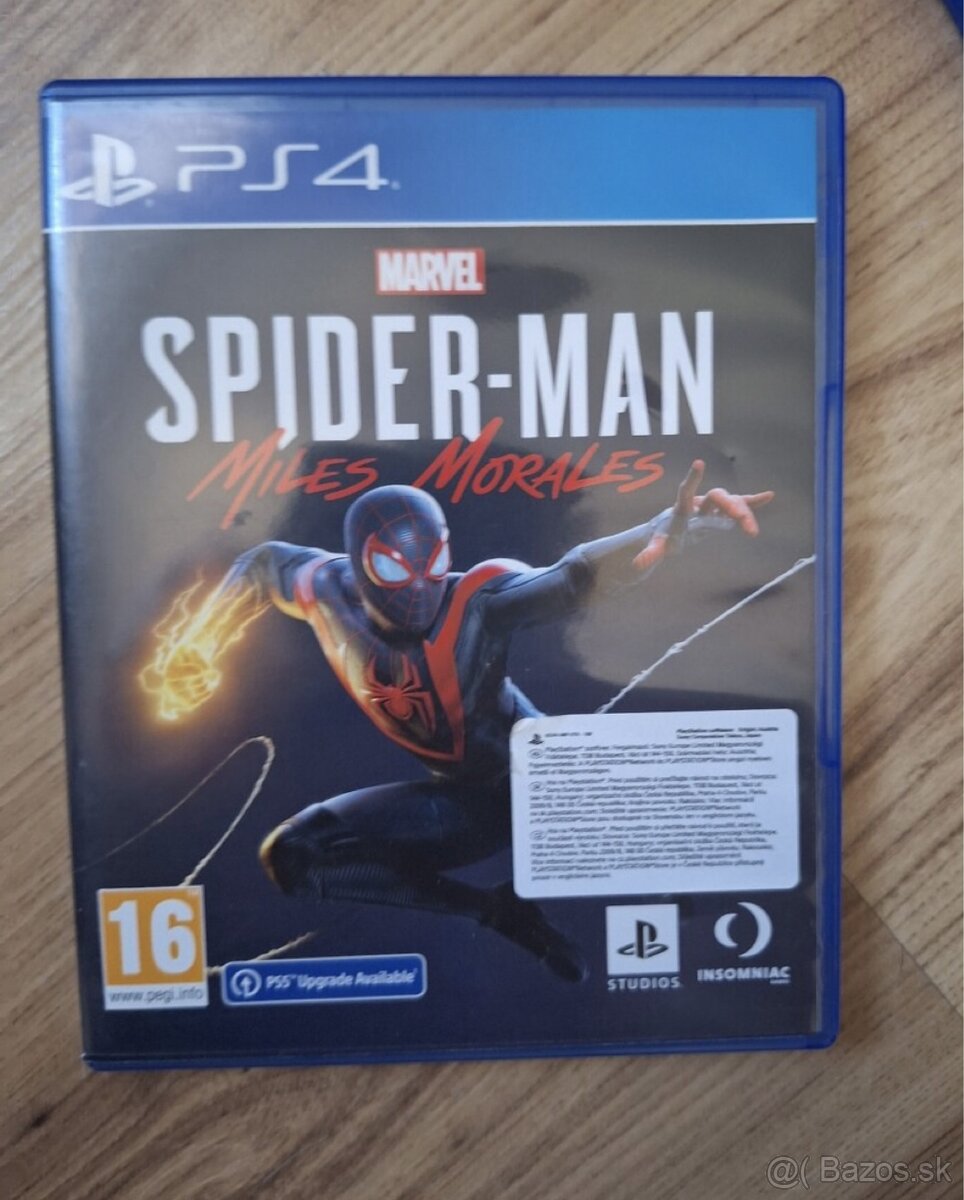 Spiderman Miles Morales Playstation 4