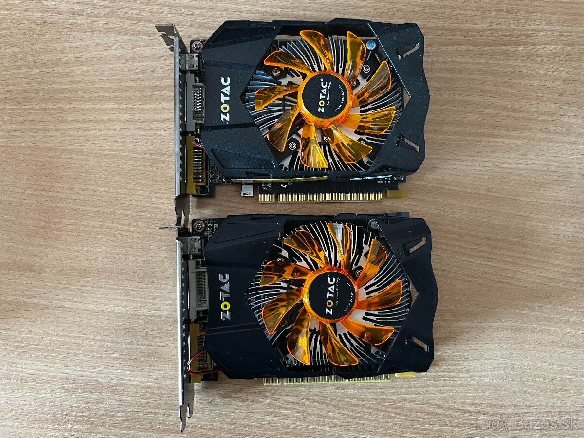 ZOTAC NVIDIA GTX 650Ti ITX 1GB GDDR5 - 2X