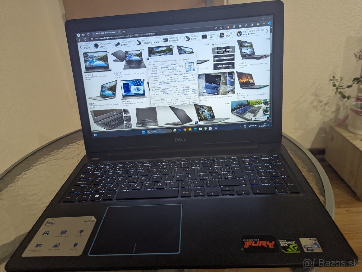 Predam notebook Dell G3 3579