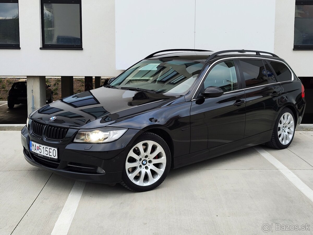 BMW 330D Touring E91 - Black, Navi Pro, Manual 6st. RWD