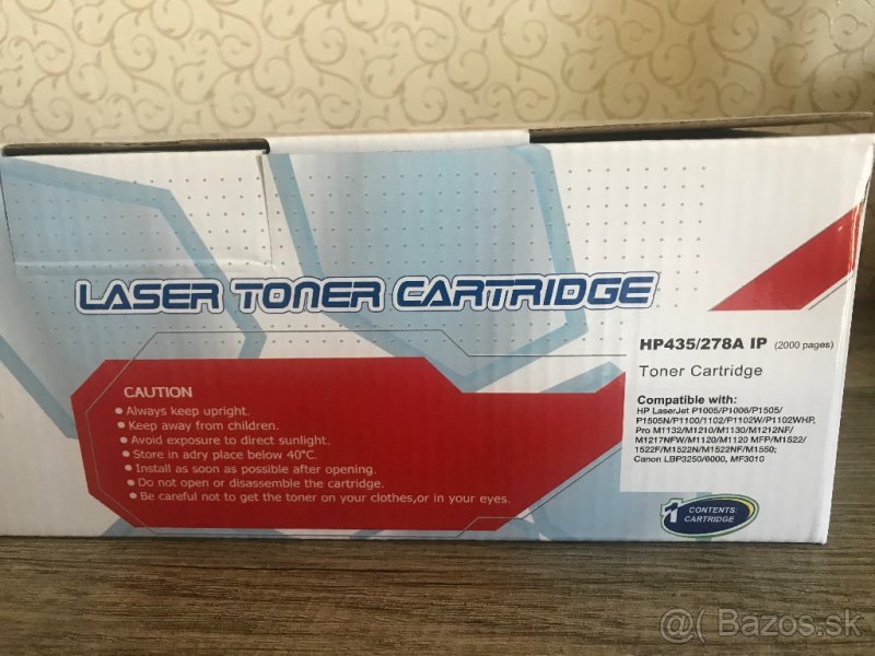 Hp CB435A novy kompatibilný toner 435a premiovy