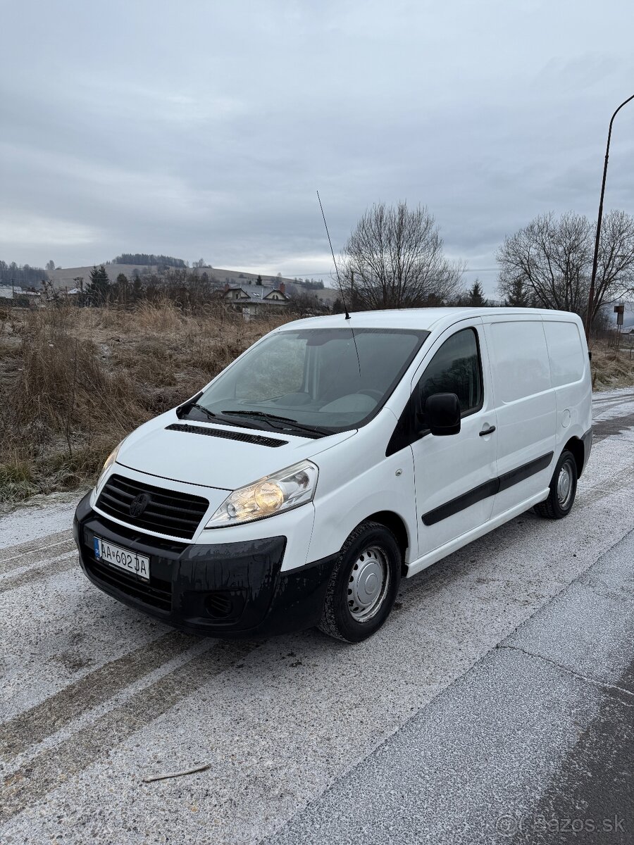 Fiat scudo 1.6 hdi skriňa , regále