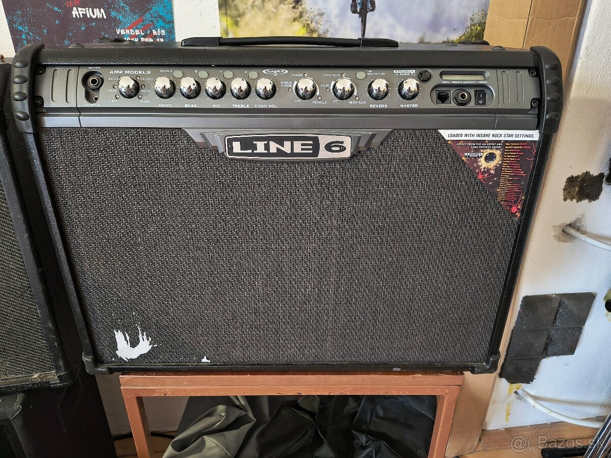 Line6 MKIII + Jackson JS22-7 + efekty a prislušentsvo