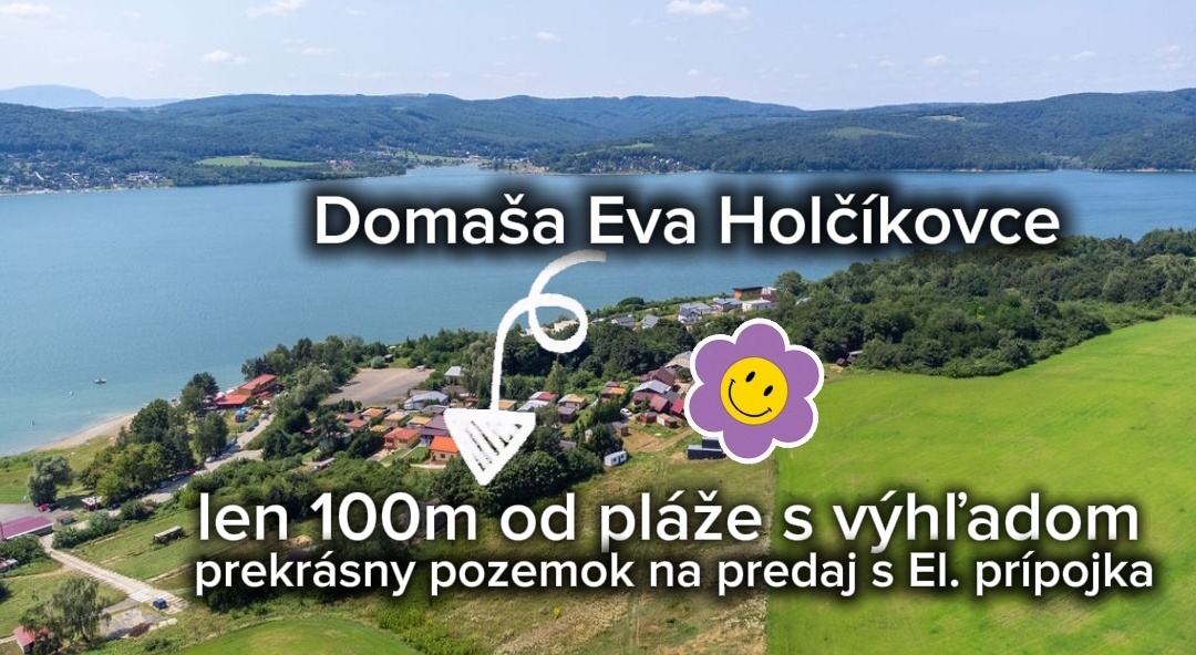 Predám krásny pozemok Domaša Eva Top