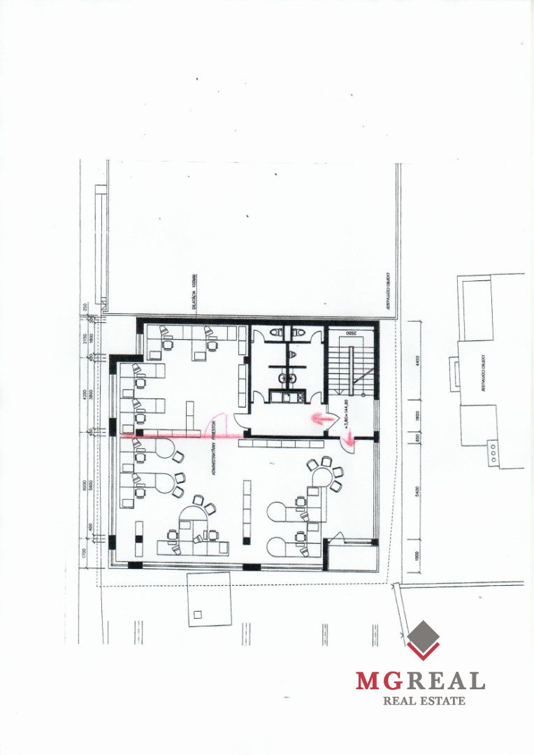 Samostatný administratívny open space celok 199m2, Račianska