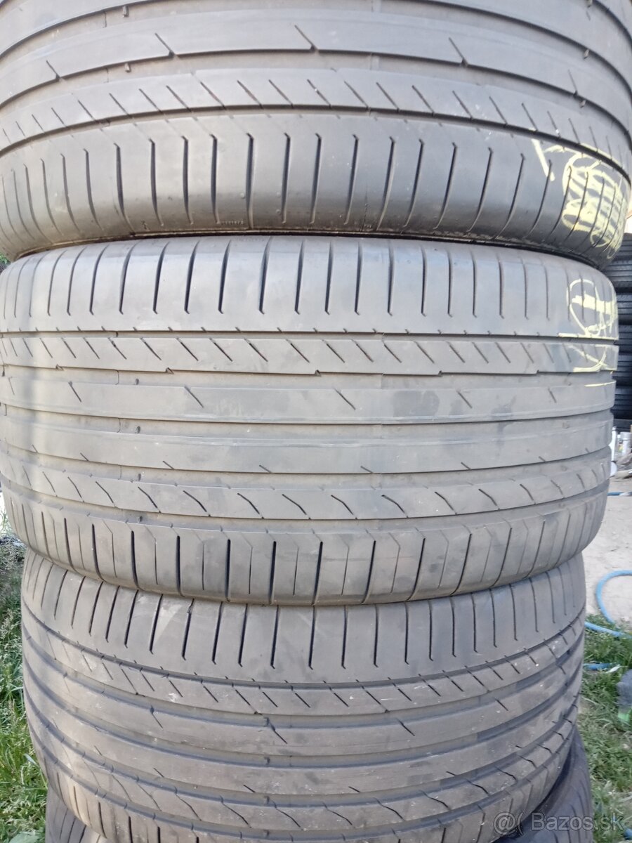 Predám letné pneu 2-šírka 315/40+285/40 R21 Continental