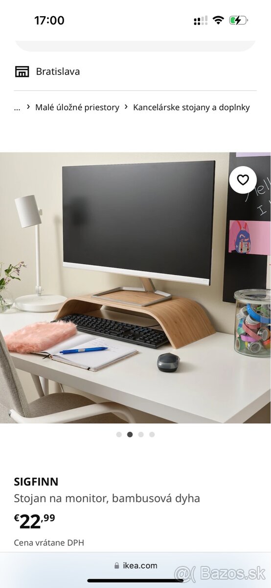 IKEA podstavec pod monitor