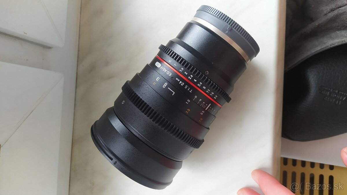 Objektiv Samyang 24mm T1.5