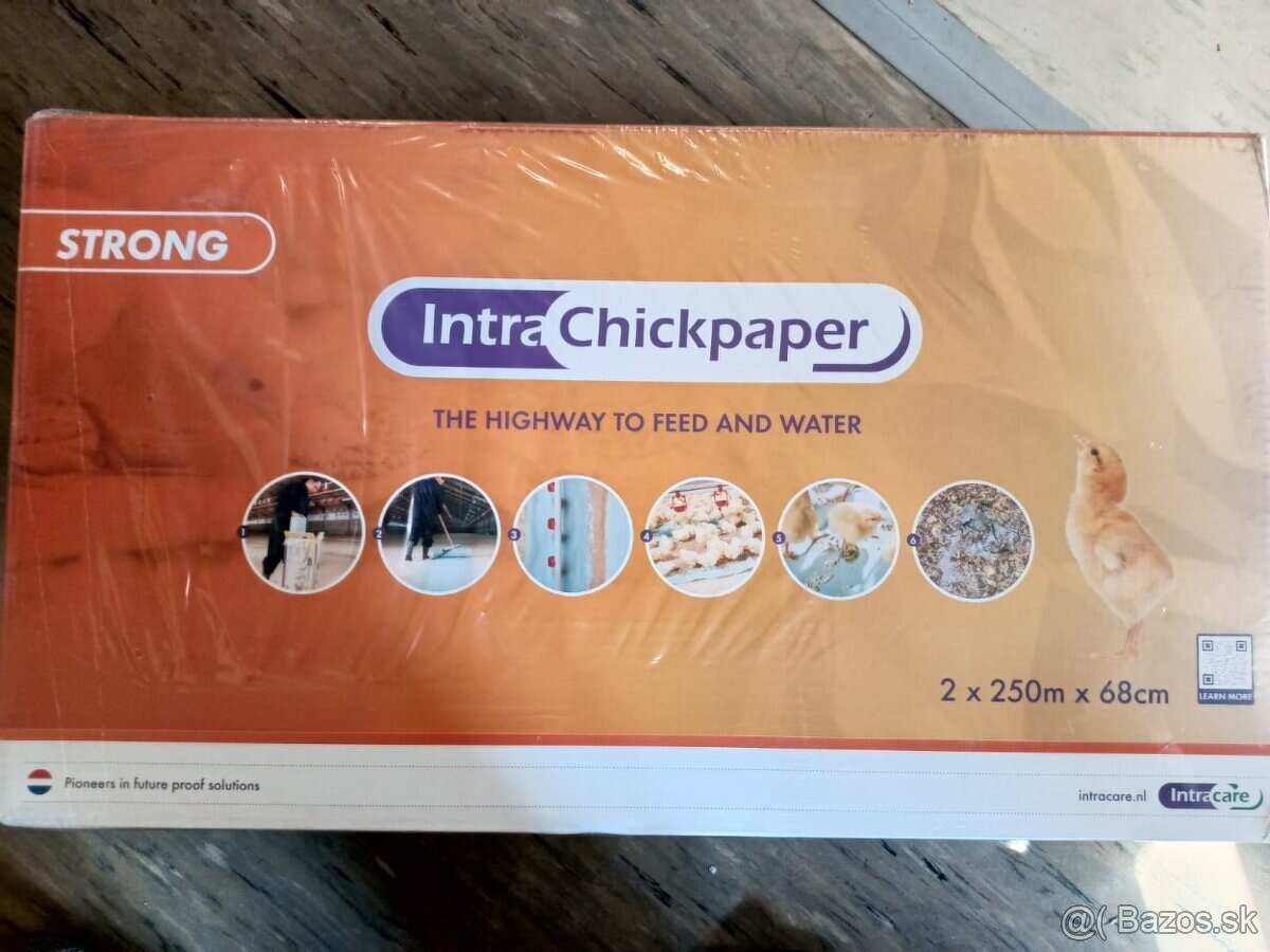 Papier pod kurčatá Intracare Strong