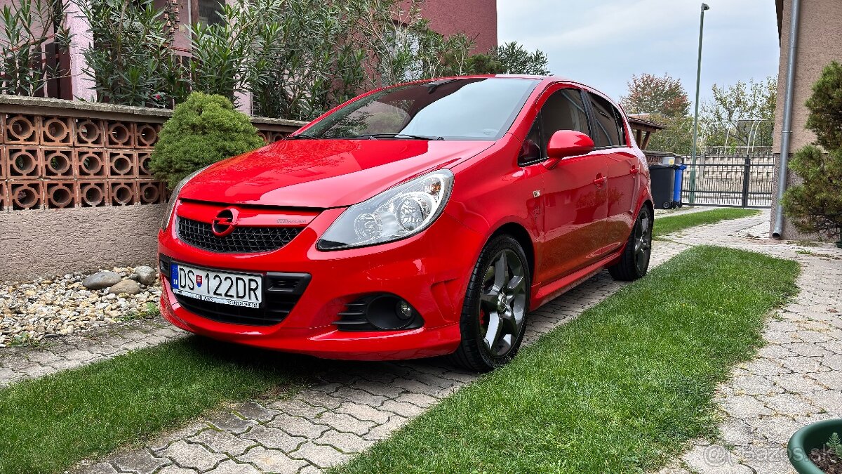 Opel corsa D GSI