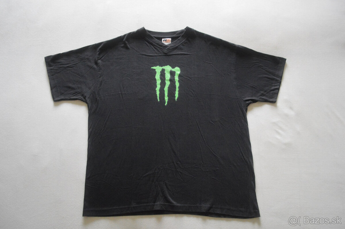 Predám tričko triko MONSTER ENERGY čierne veľ.XXL