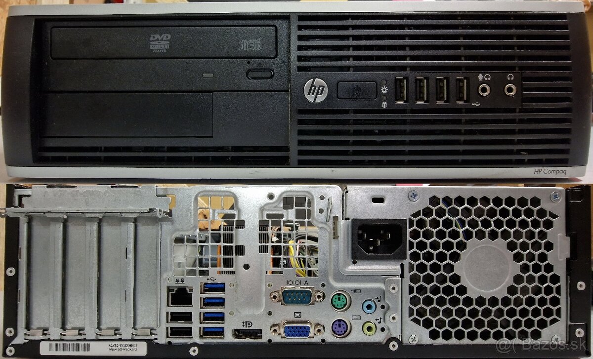 hp intel i5 3470 + 120gb ssd + 500gb hdd