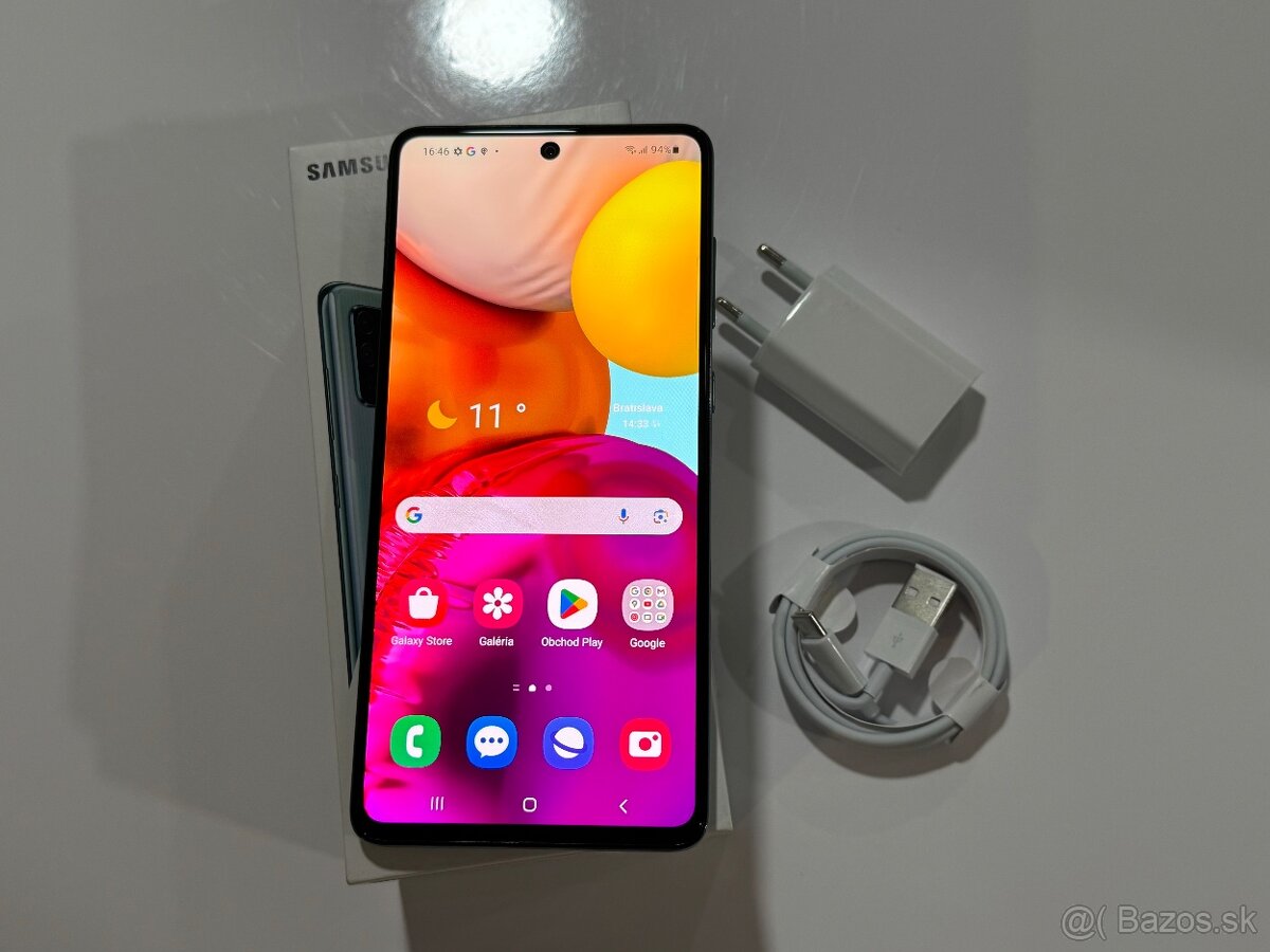 Samsung A71 6/128GB stav NOVÉHO