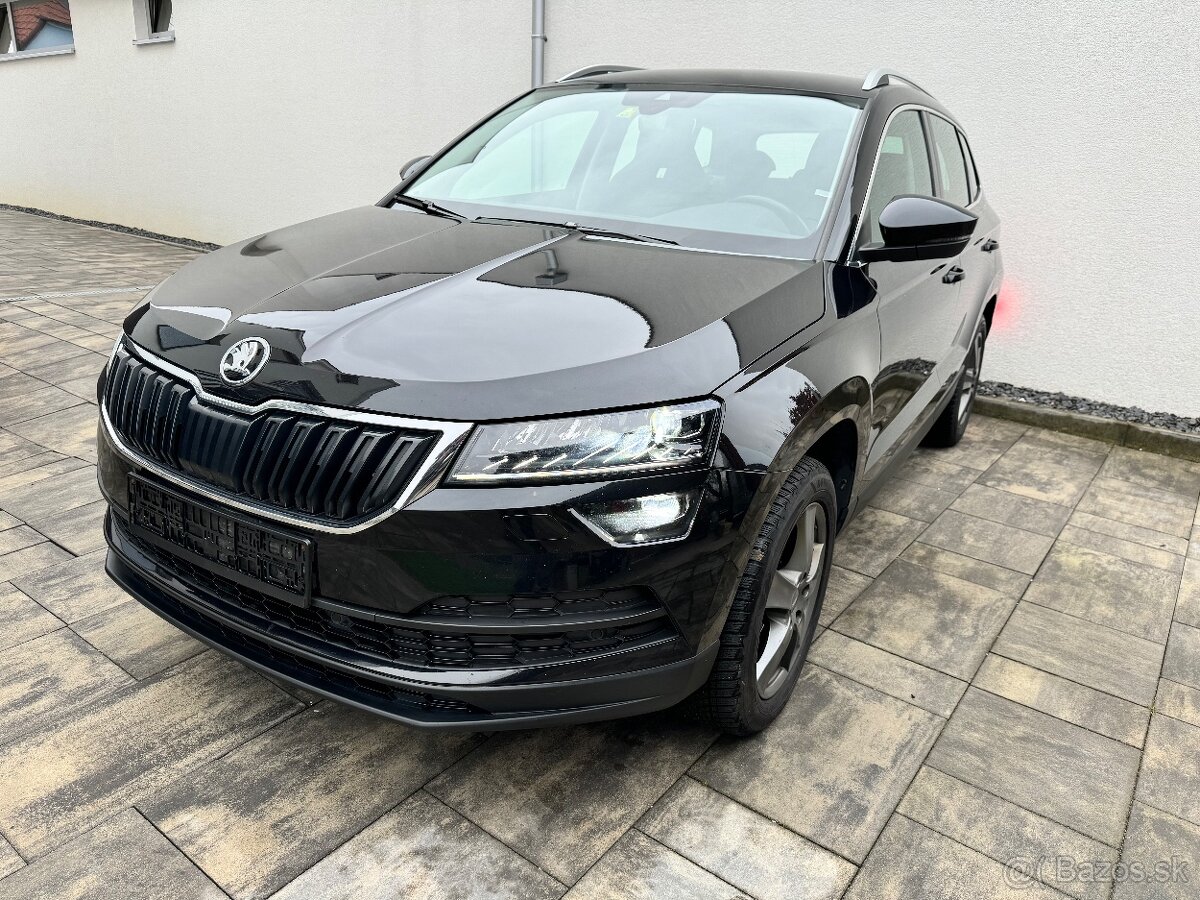 Škoda Karoq 2.0 TDI DSG 110kW 4x4 LED Tažné Vyh.Volant