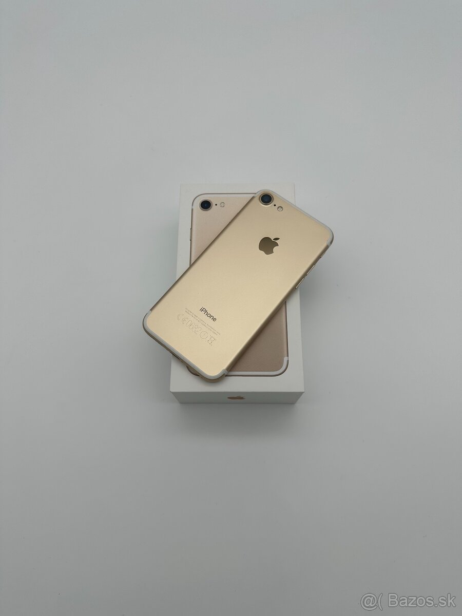 iPhone 7 128GB Gold KOMPLET + DARČEK