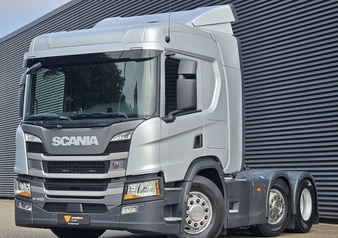 Scania P410 - 6x2 – Tahač + Sklápěcí hydraulika – EURO 6