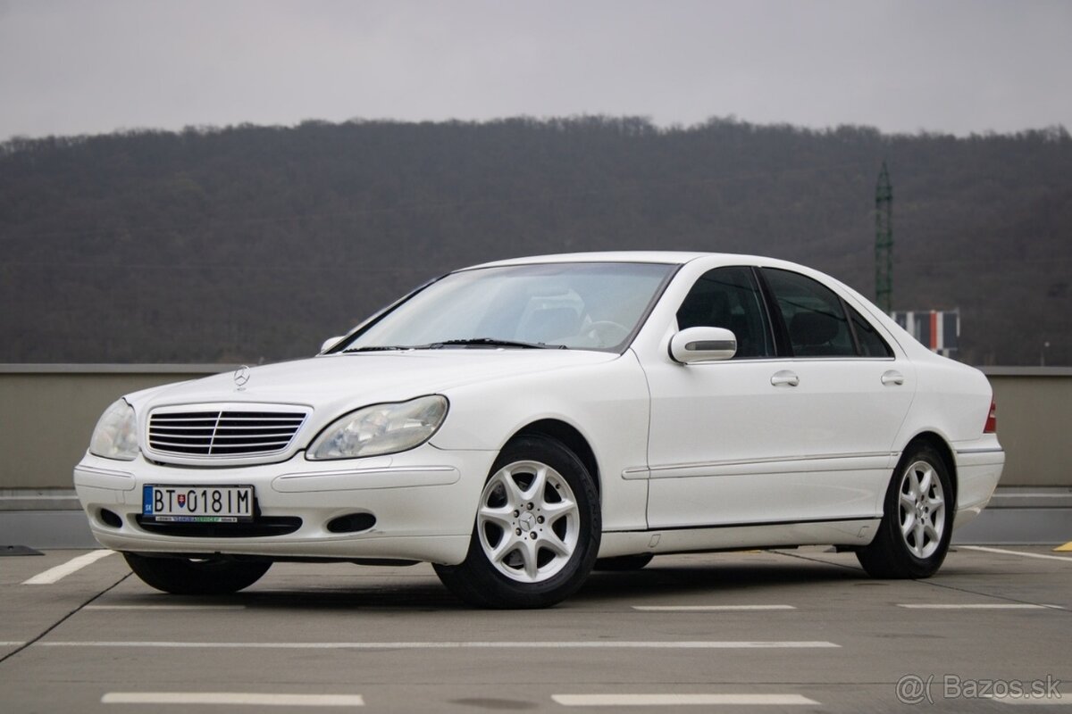 Mercedes-Benz S 320 - 2. majiteľ, 108 000km /AJ NA SPLÁTKY/