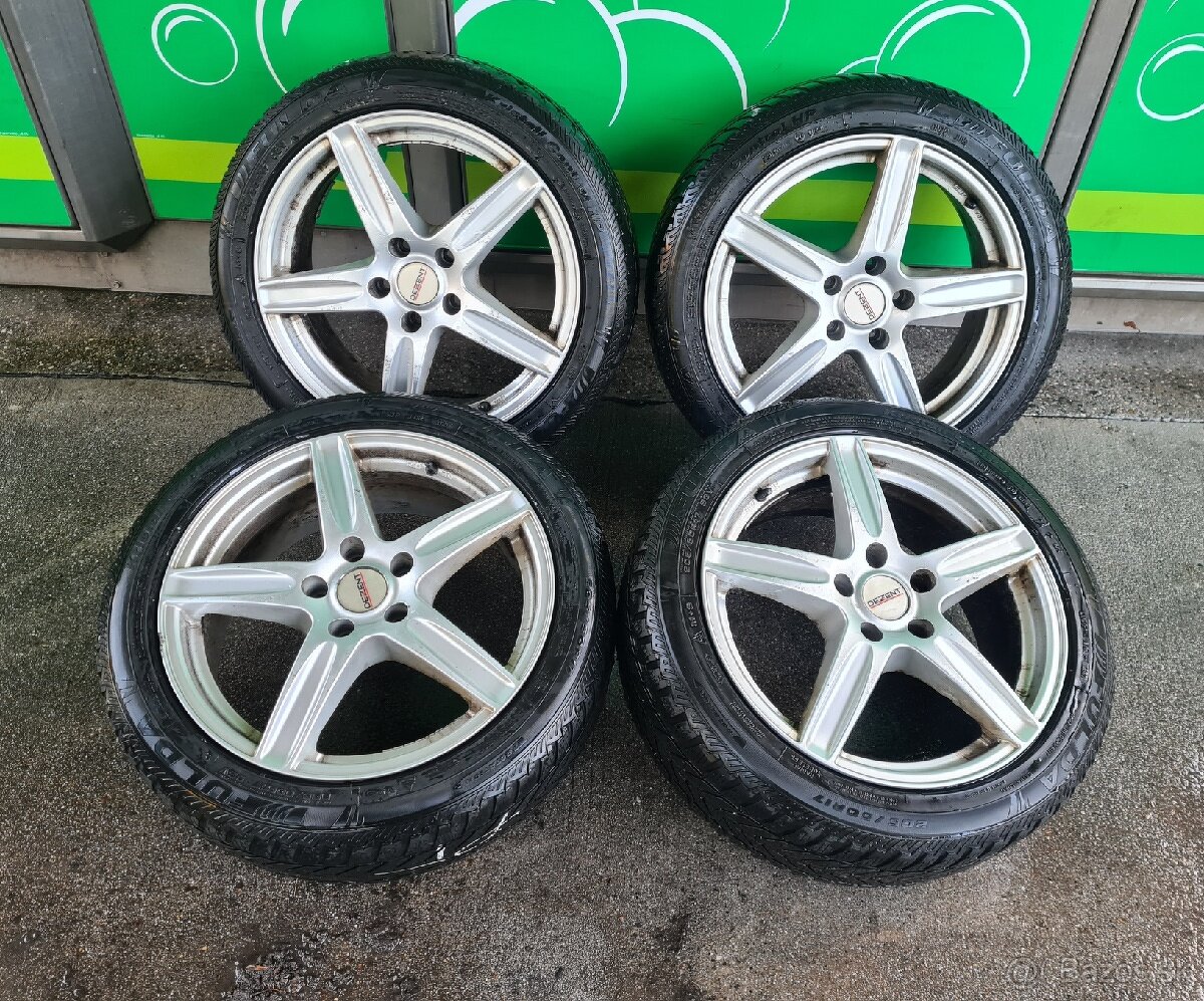 Zimní Kola 5x112 Audi VW Seat Skoda 205/50R17