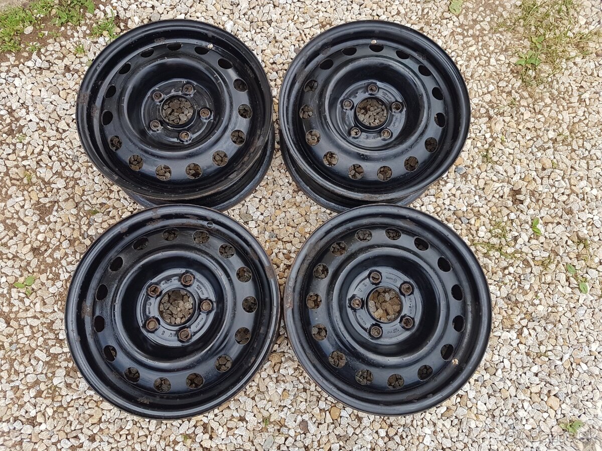 5x114,3 r15 plechové disky Hyundai, Kia