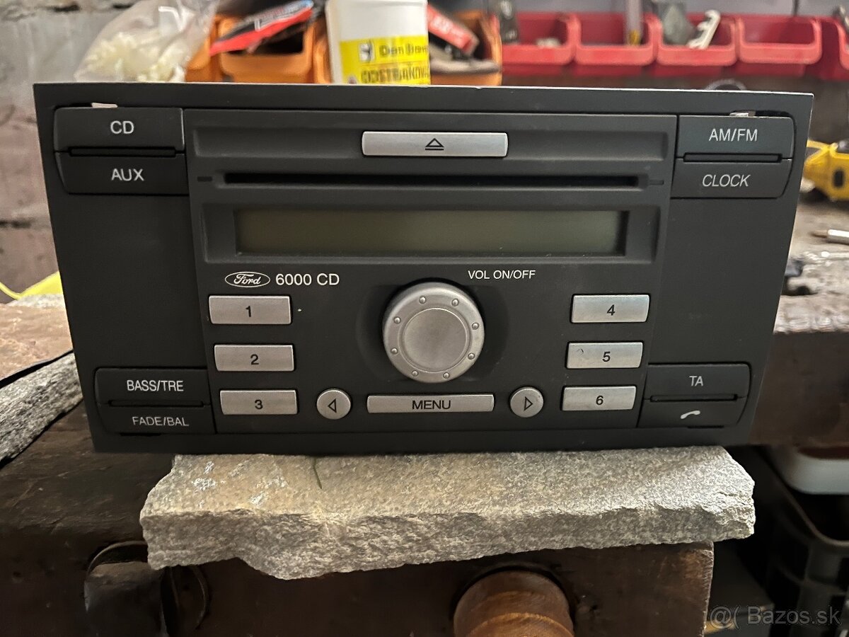 Rádio Ford 6000 cd