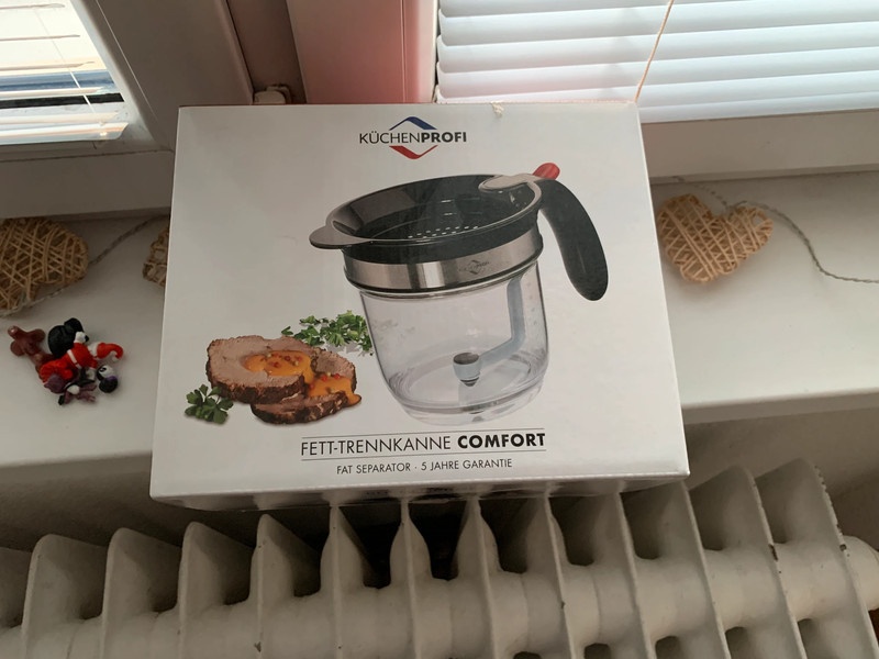 Fat separator - Fett Trennkanne Comfort Kuchenprofi - nové n