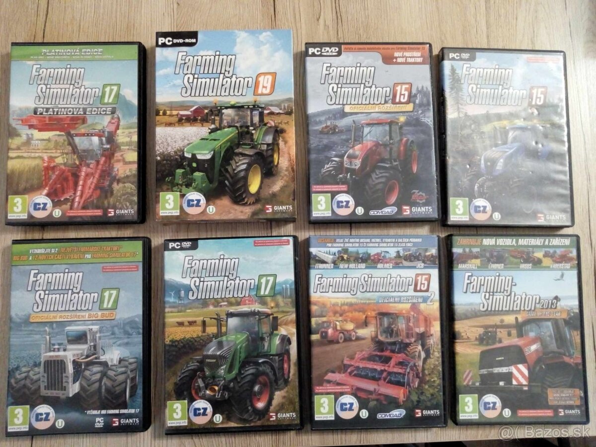 Predám zbierku Farming Simulator (PC) 2013 - 19