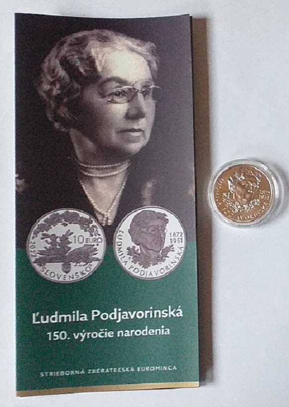 10 € 2022 Ľudmila Podjavorinská bk