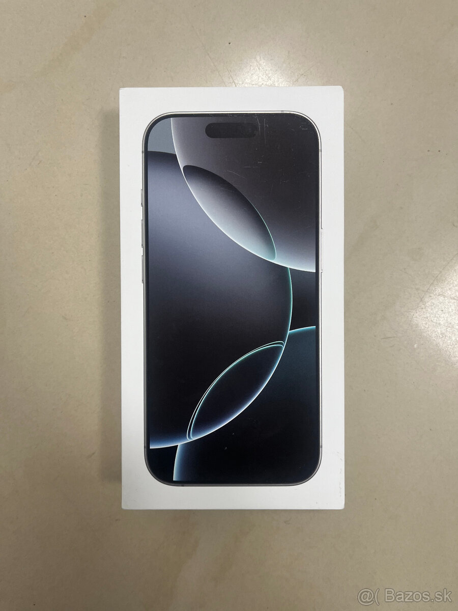 Novy nerozbaleny IPHONE 16 PRO 256GB