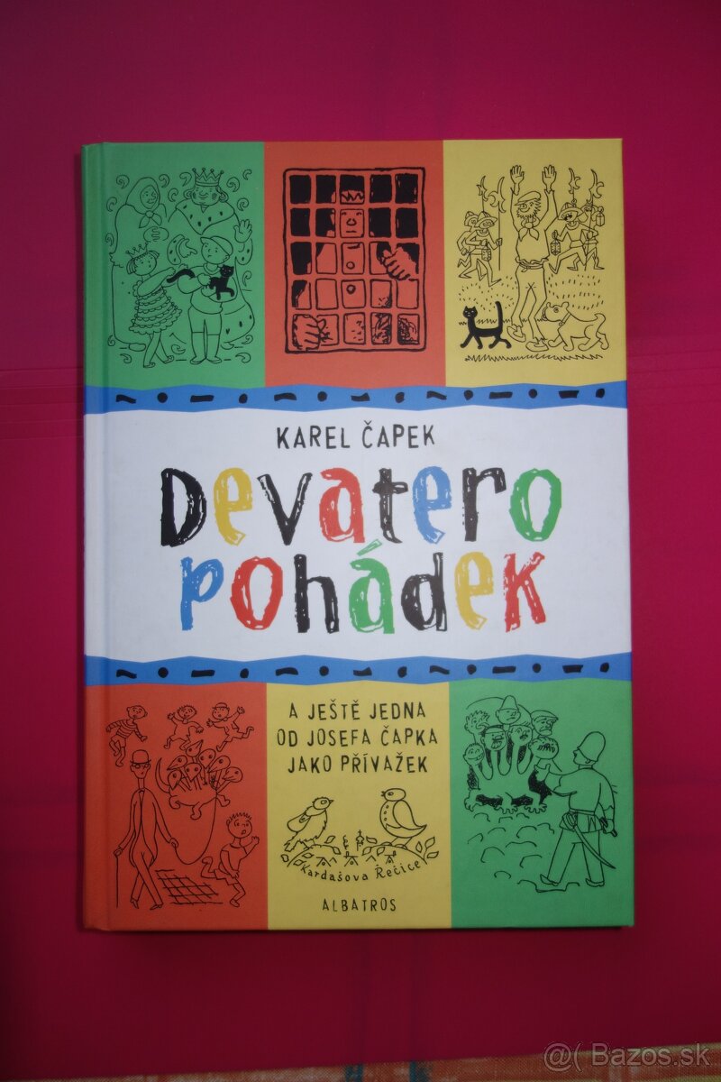 Karel Čapek: Devatero pohádek - výborný stav, ako nová