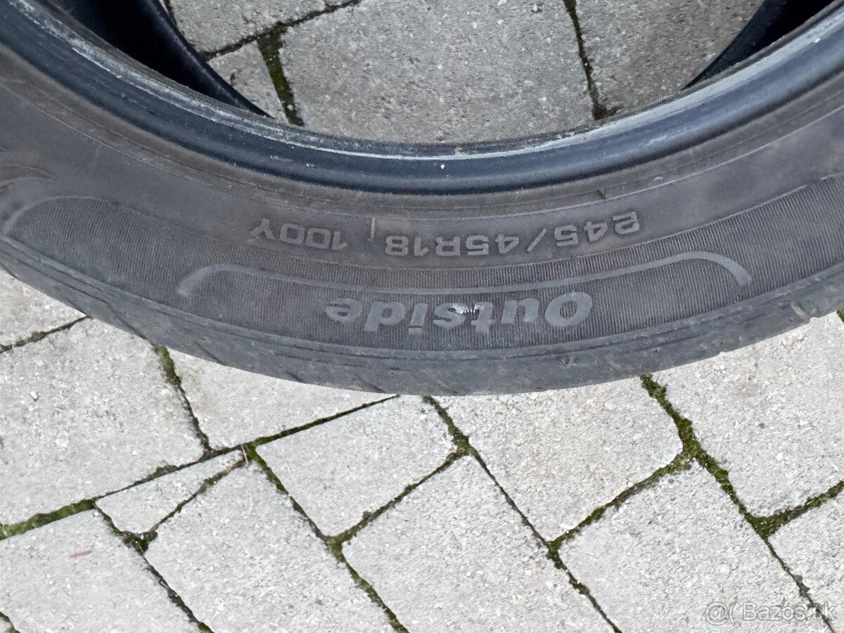 Predam pneumatiky FULDA sportcontrol 245/45R18