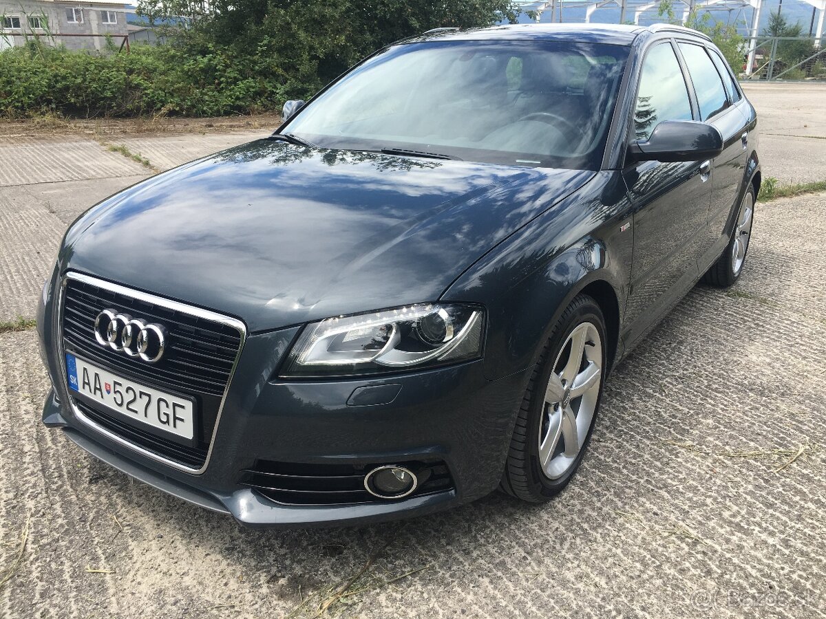 AUDI A3 SPORTBACK S LINE NA ŠPZ