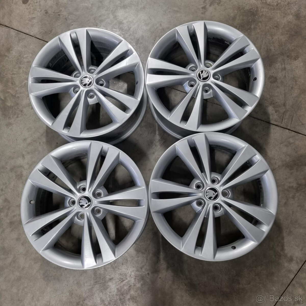 Originál ŠKODA NEPTUNE disky 5x112 R18 ET51