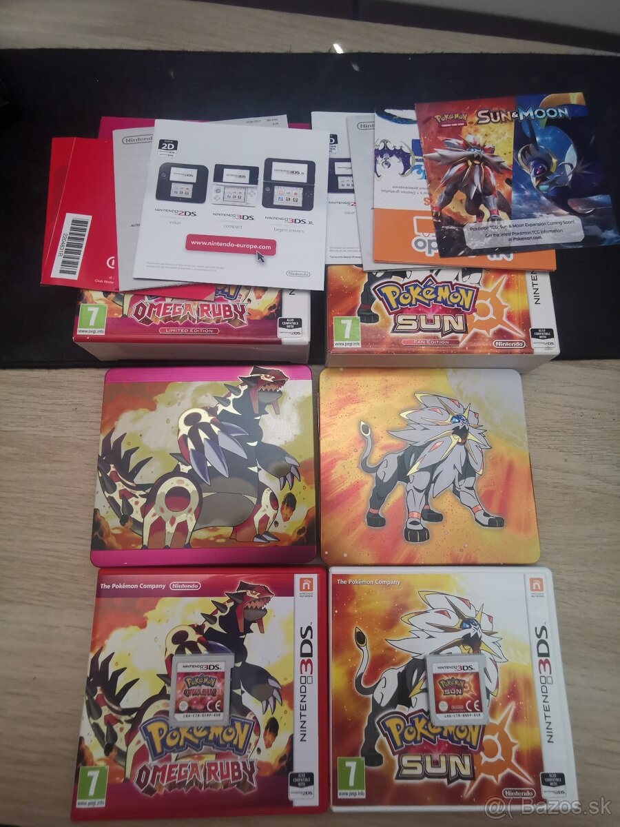 Nintendo 3DS,POKEMON OMEGA RUBY,SUN