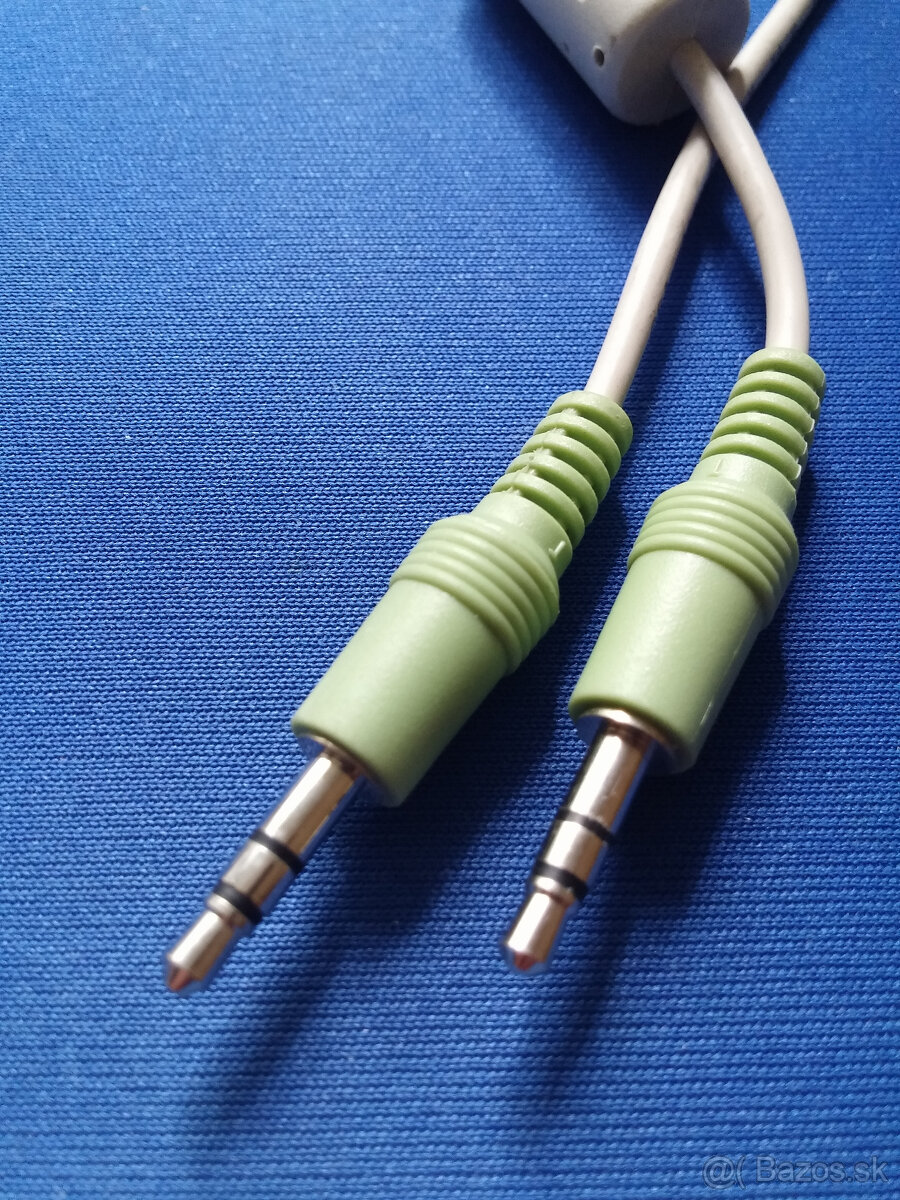 Predám audio kábel 3,5mm jack/3,5mm jack