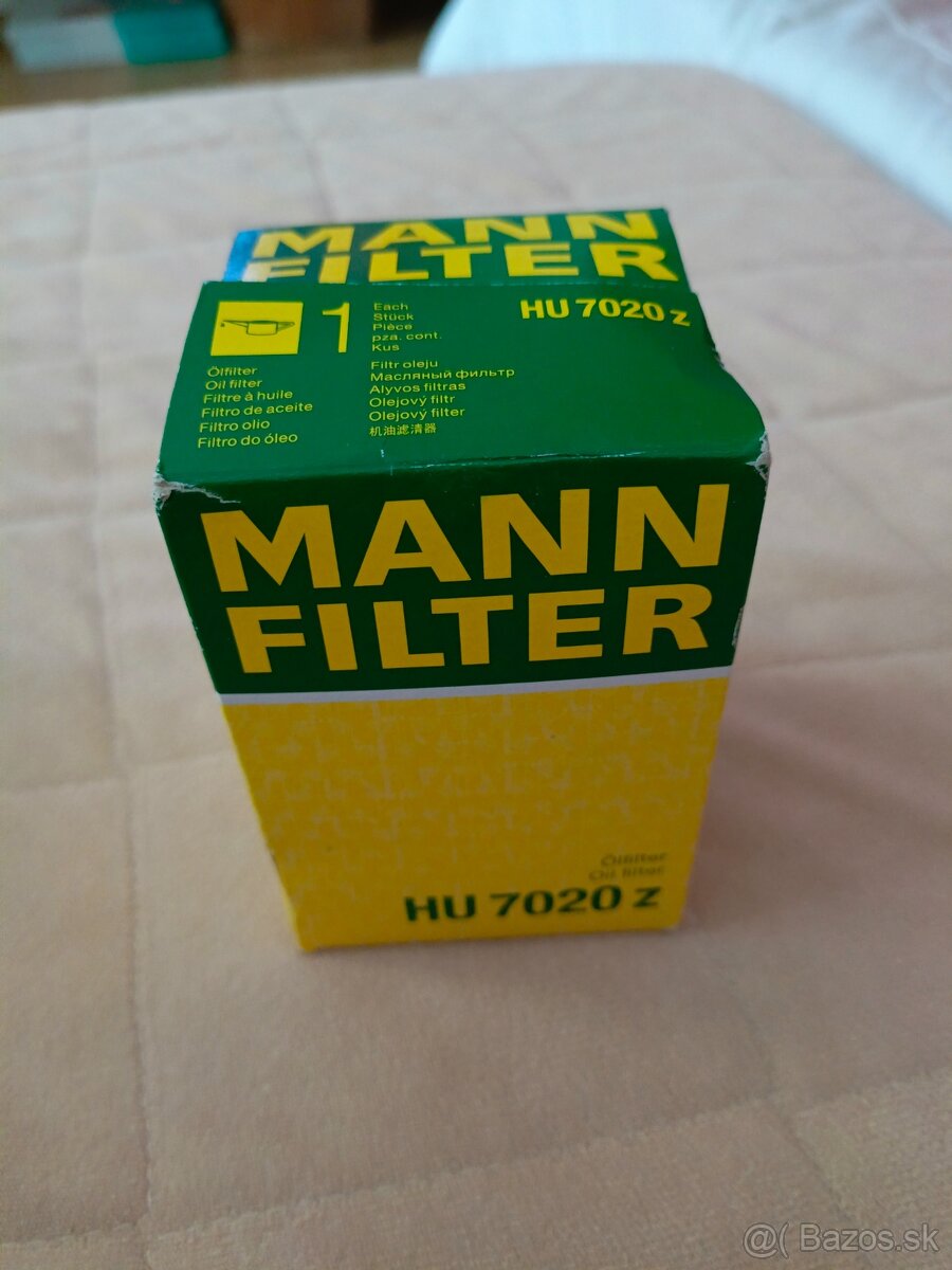 Olejový filter Mann filter HU7020Z Dolný Kubín Bazoš sk