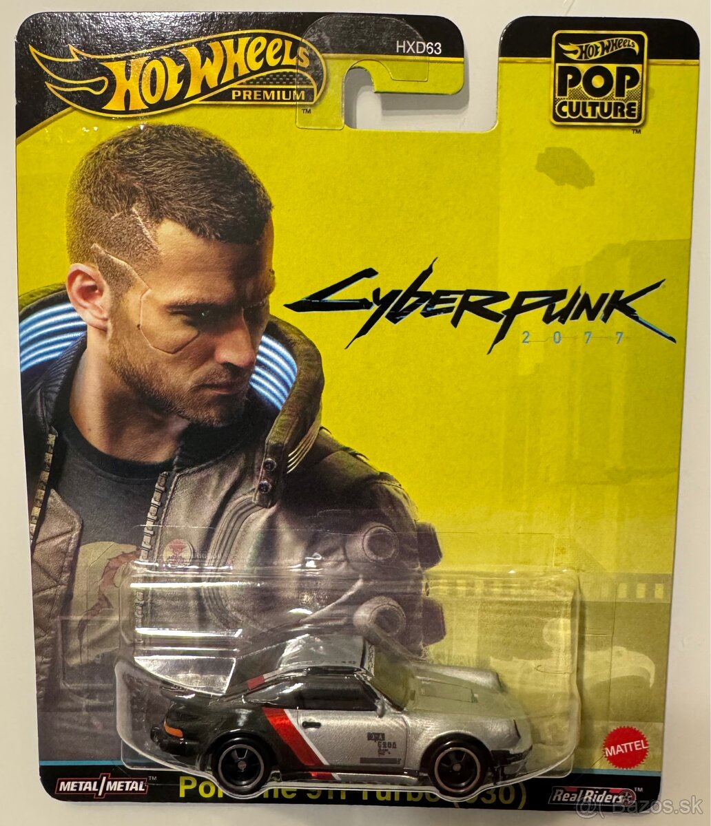 Hot Wheels Premium Pop Culture Cyberpunk Porsche 911 Turbo